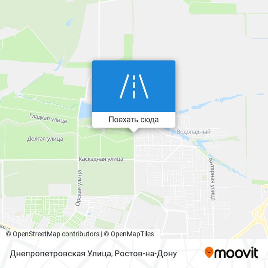 Карта Днепропетровская Улица