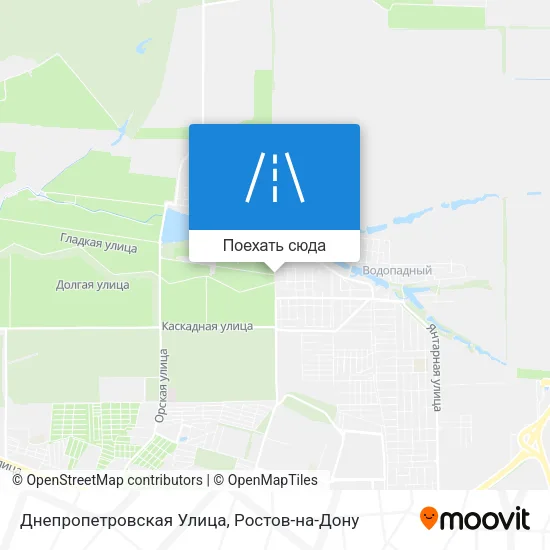 Карта Днепропетровская Улица