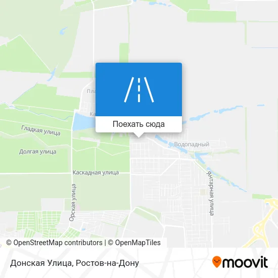 Карта Донская Улица