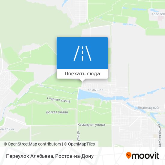 Карта Переулок Алябьева