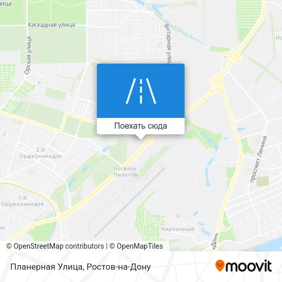 Карта Планерная Улица