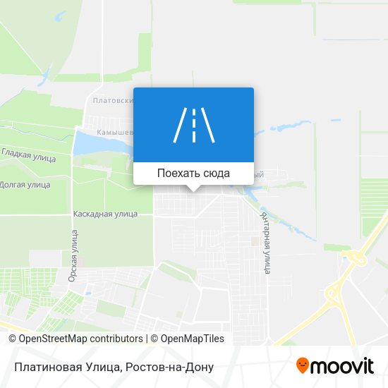 Карта Платиновая Улица