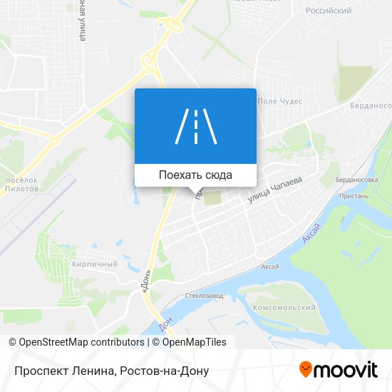 Карта Проспект Ленина