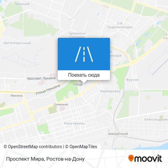 Карта Проспект Мира