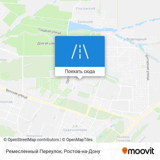 Карта Ремесленный Переулок
