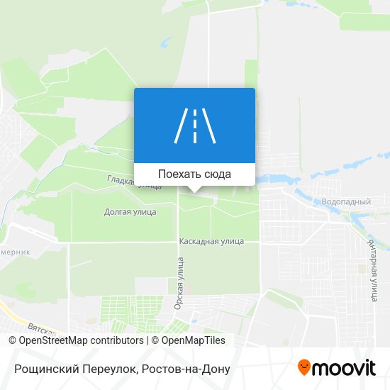 Карта Рощинский Переулок