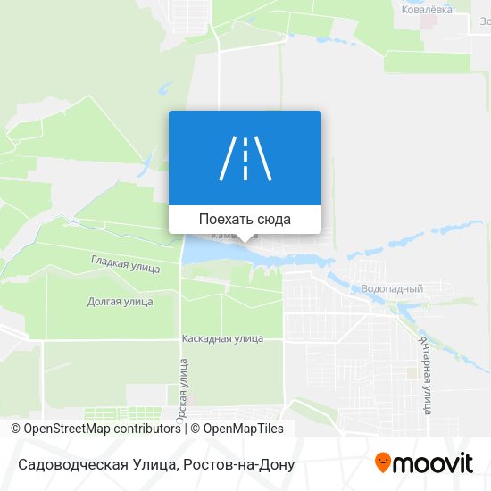 Карта Садоводческая Улица