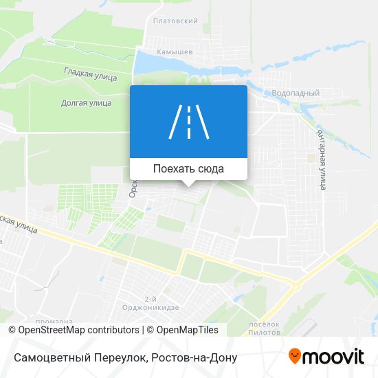 Карта Самоцветный Переулок