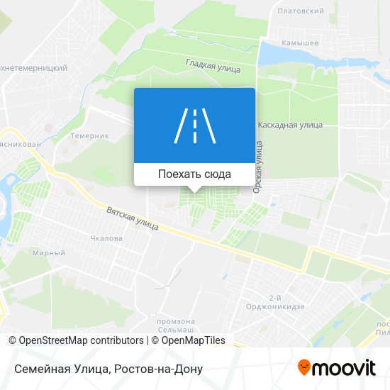 Карта Семейная Улица