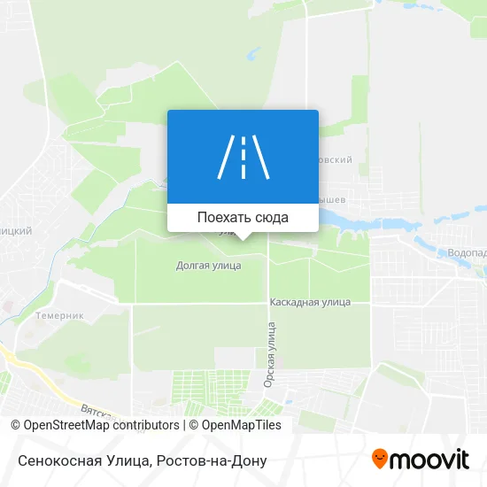 Карта Сенокосная Улица
