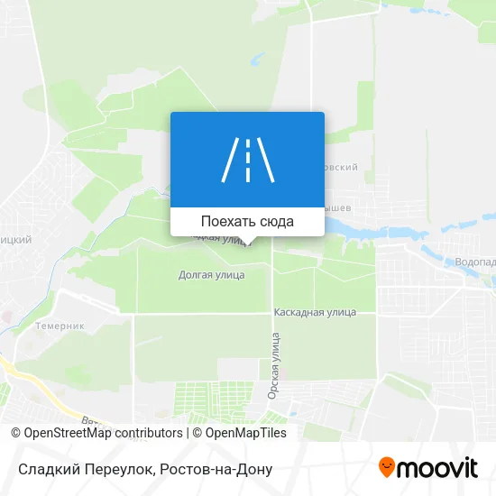 Карта Сладкий Переулок
