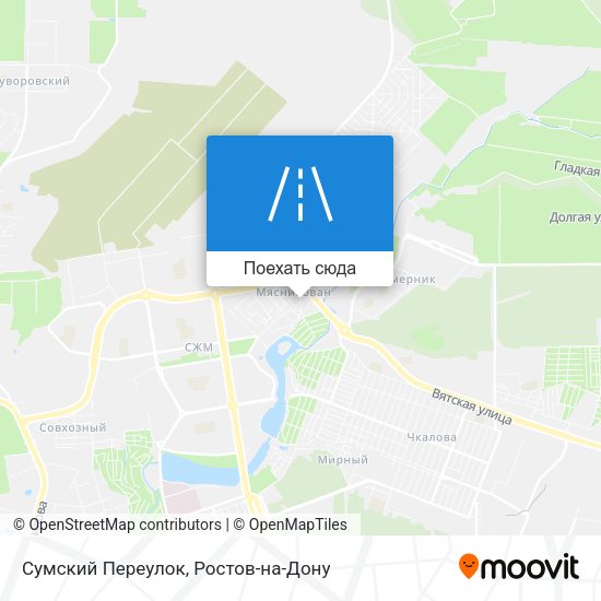 Карта Сумский Переулок