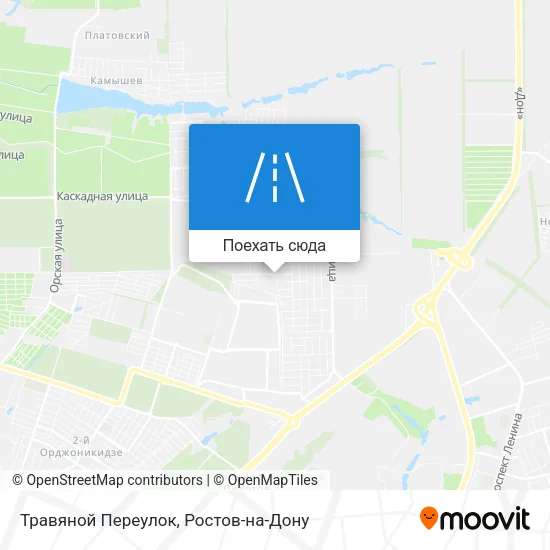 Карта Травяной Переулок