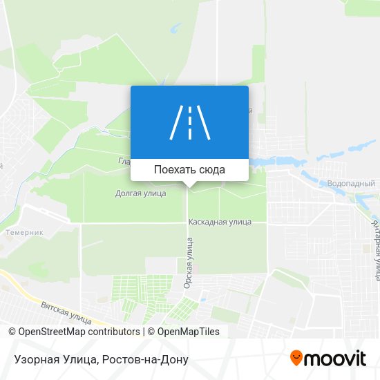 Карта Узорная Улица