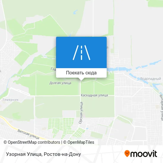 Карта Узорная Улица