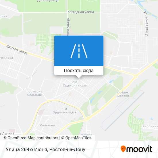 Карта Улица 26-Го Июня