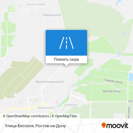 Карта Улица Бесселя