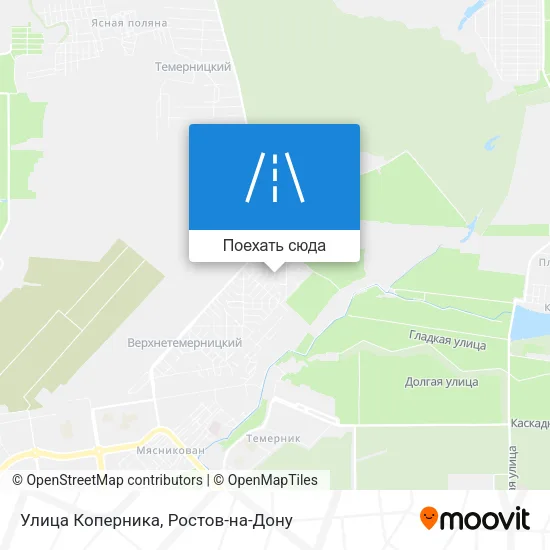 Карта Улица Коперника