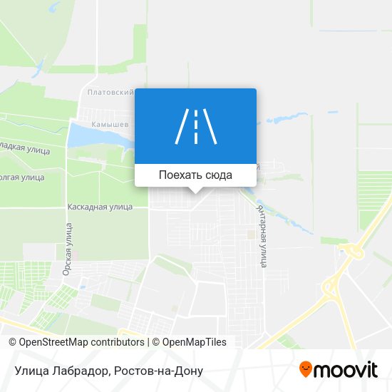 Карта Улица Лабрадор