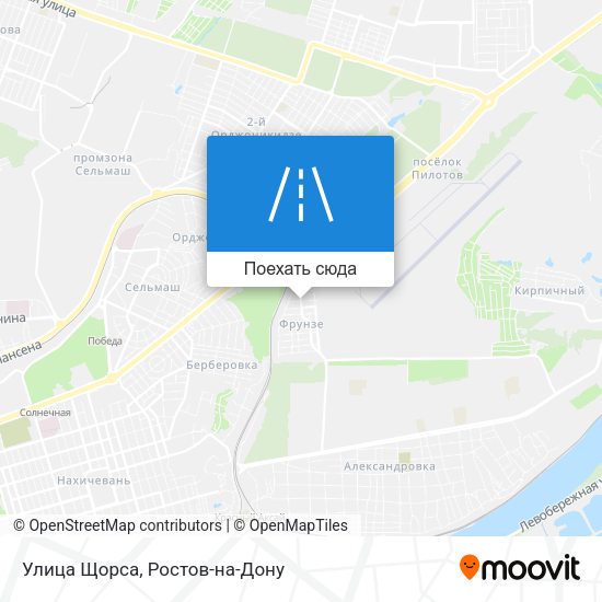 Карта Улица Щорса