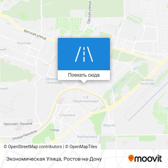 Карта Экономическая Улица