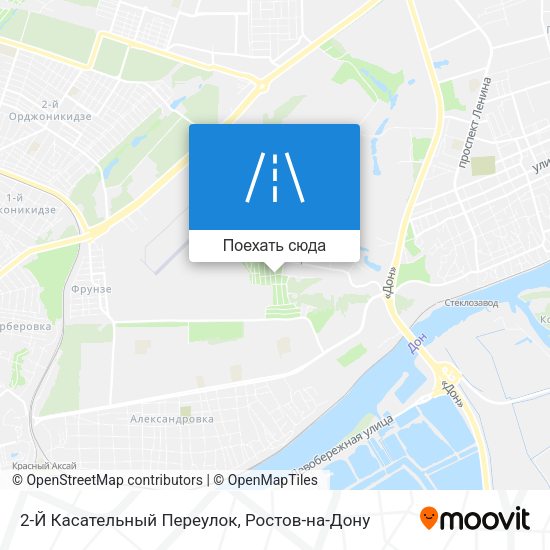 Карта 2-Й Касательный Переулок