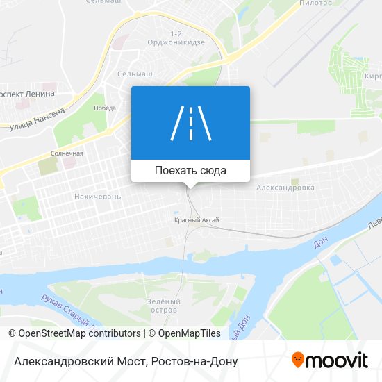 Карта Александровский Мост