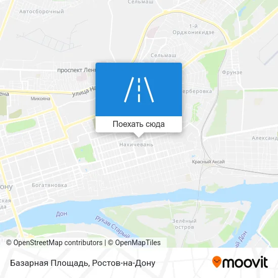 Карта Базарная Площадь