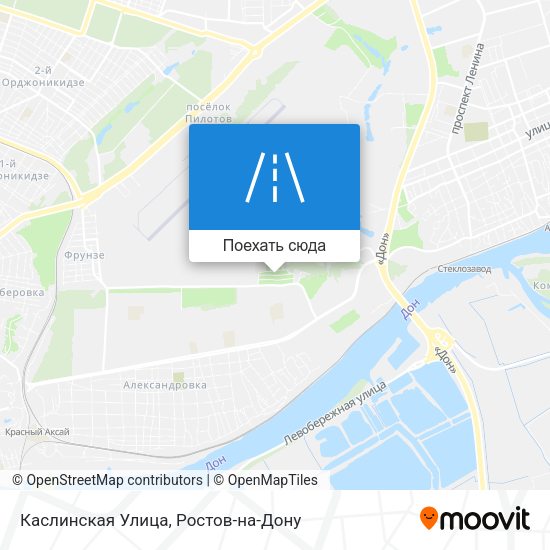 Карта Каслинская Улица