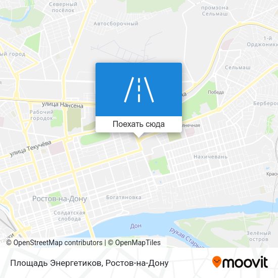 Карта Площадь Энергетиков