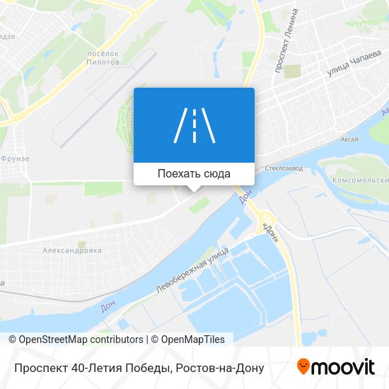 Карта Проспект 40-Летия Победы