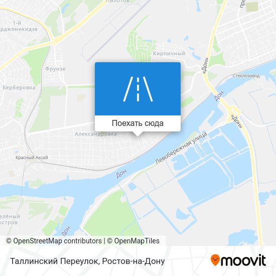 Карта Таллинский Переулок