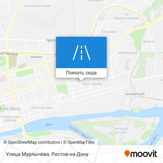 Карта Улица Мурлычёва