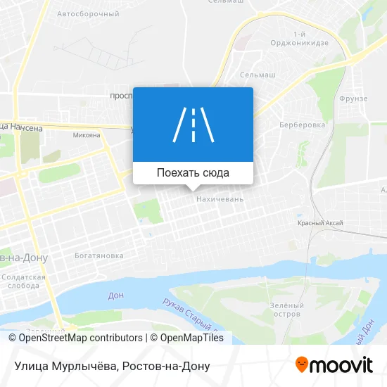 Карта Улица Мурлычёва