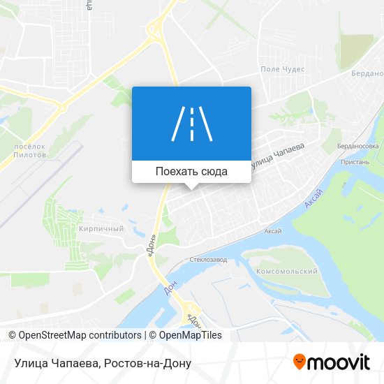 Карта Улица Чапаева