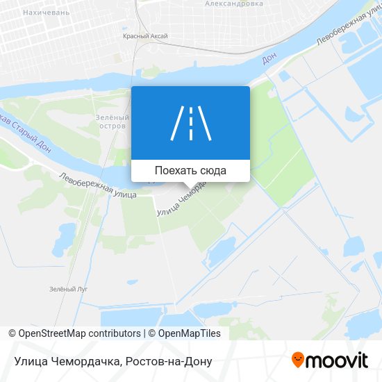 Карта Улица Чемордачка