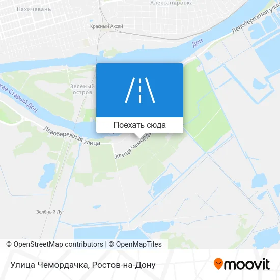Карта Улица Чемордачка