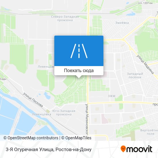 Карта 3-Я Огуречная Улица