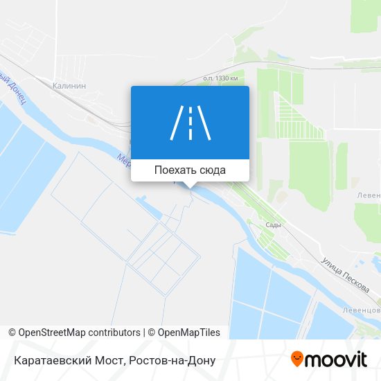 Карта Каратаевский Мост