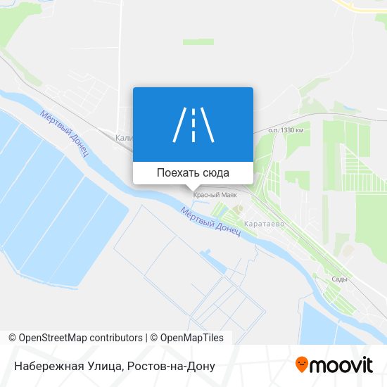 Карта Набережная Улица