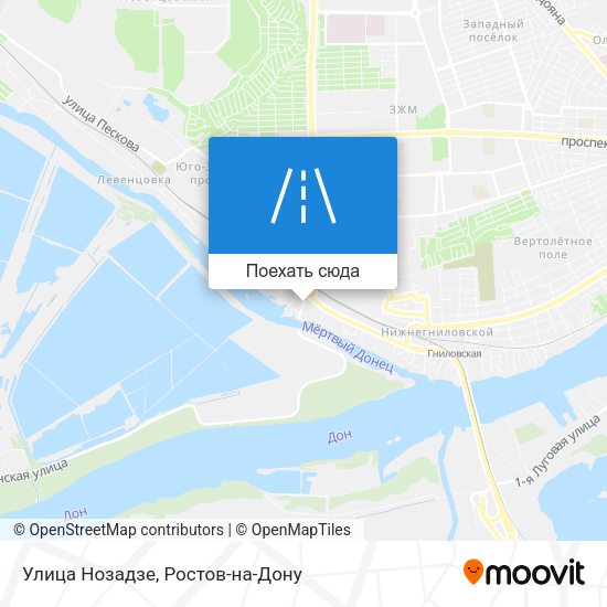 Карта Улица Нозадзе
