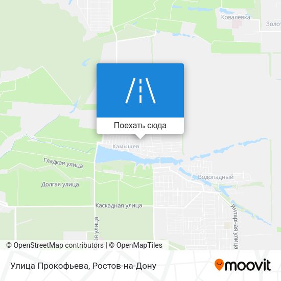 Карта Улица Прокофьева