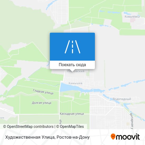 Карта Художественная Улица