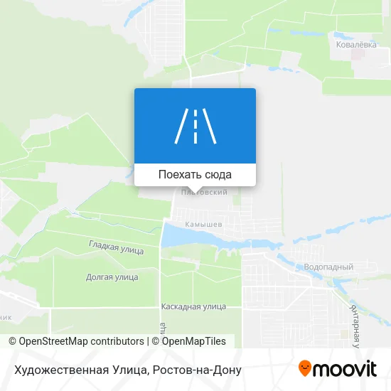 Карта Художественная Улица