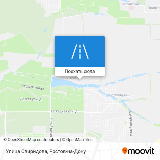 Карта Улица Свиридова