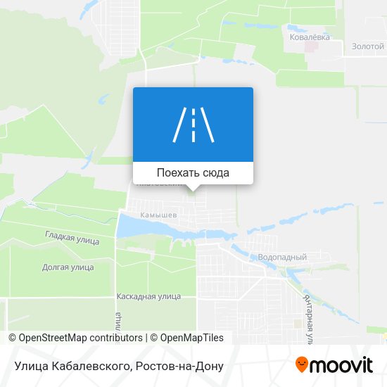 Карта Улица Кабалевского