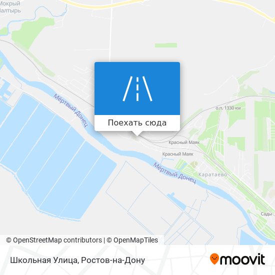 Карта Школьная Улица