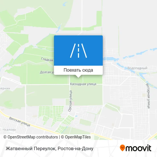 Карта Жатвенный Переулок