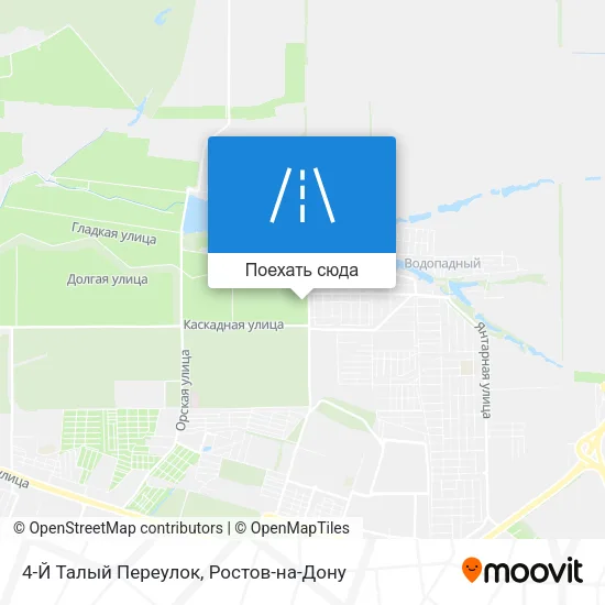 Карта 4-Й Талый Переулок
