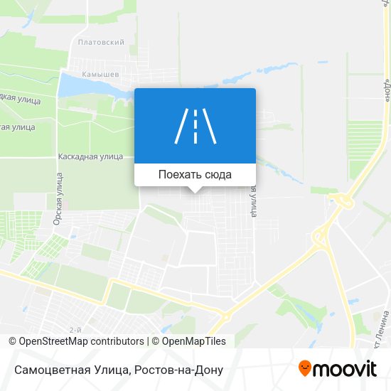 Карта Самоцветная Улица